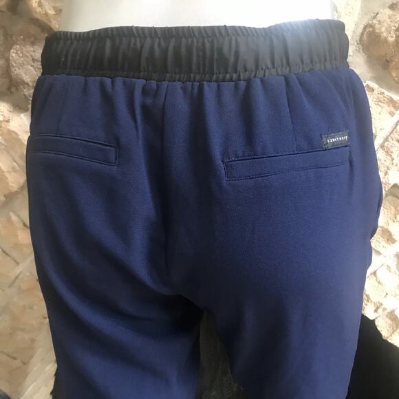 Sanctuary Blue Black Pull On Polyester Pants Women’s Size Small - Picture 2 of 7